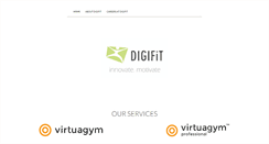 Desktop Screenshot of digifit.eu