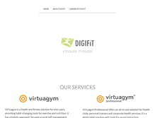 Tablet Screenshot of digifit.eu